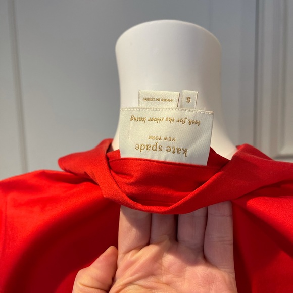 Kate Spade Red Dress 6 Perfect condition - Picture 3 of 6